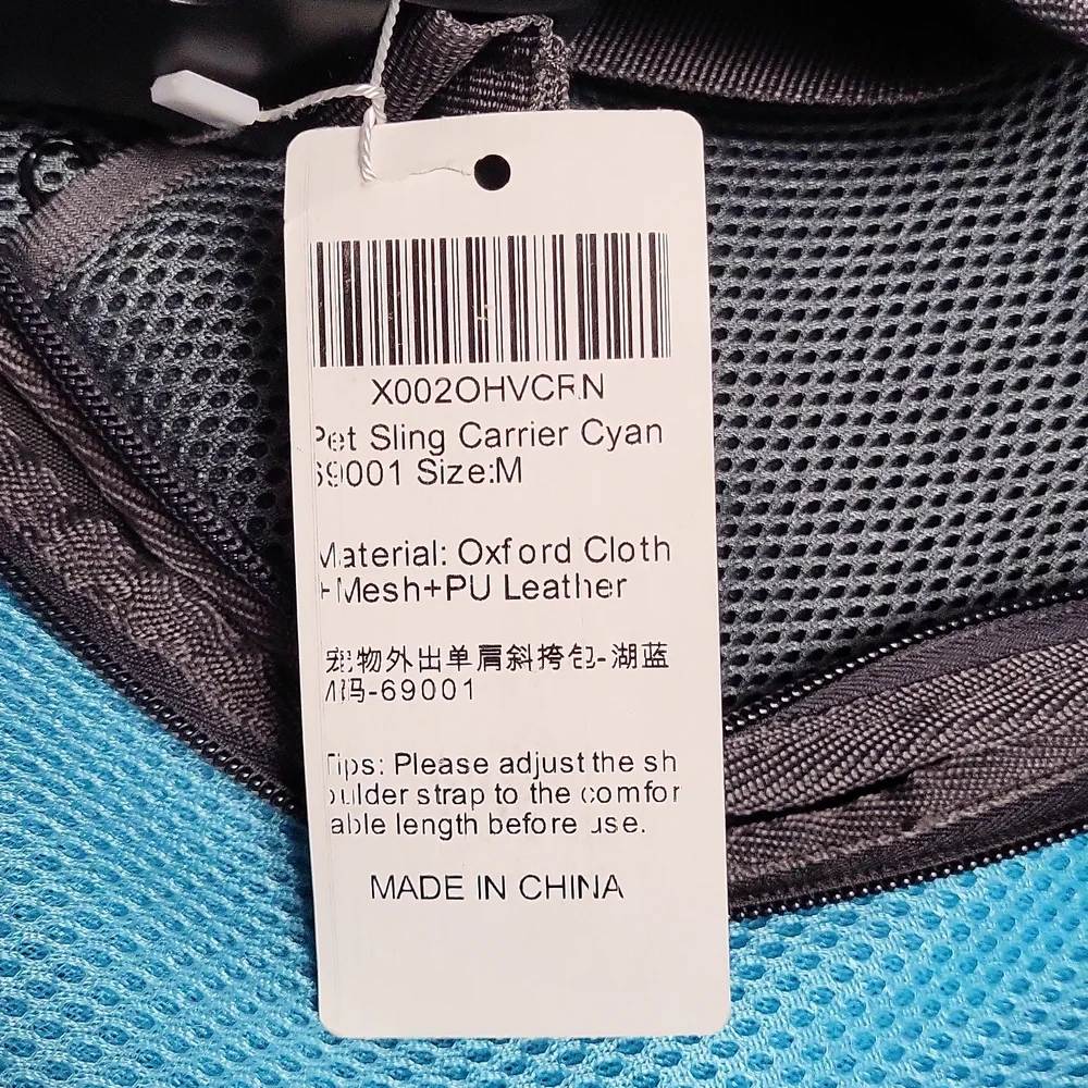 Pet sling carrier